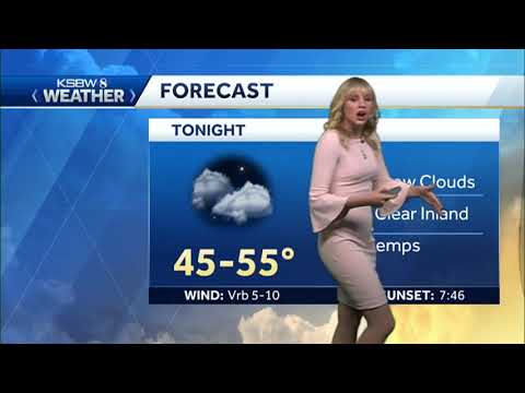 Saturday p.m KSBW Weather Forecast 04.21.18