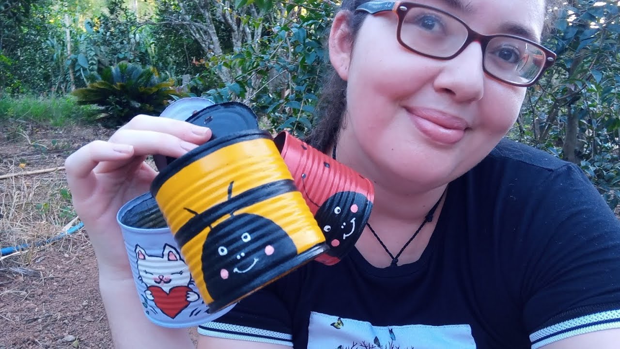 TOUR pelas minhas LATINHAS de SUCULENTAS 💚😍