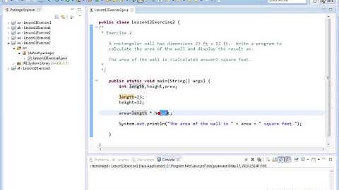 13y - Learn Java - Exercise 2 - Integer Arithmetic