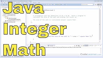 13y - Learn Java - Exercise 2 - Integer Arithmetic