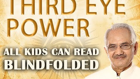Third Eye Power Fastest blind-fold reading by psychic -Dr. N.K Sharma