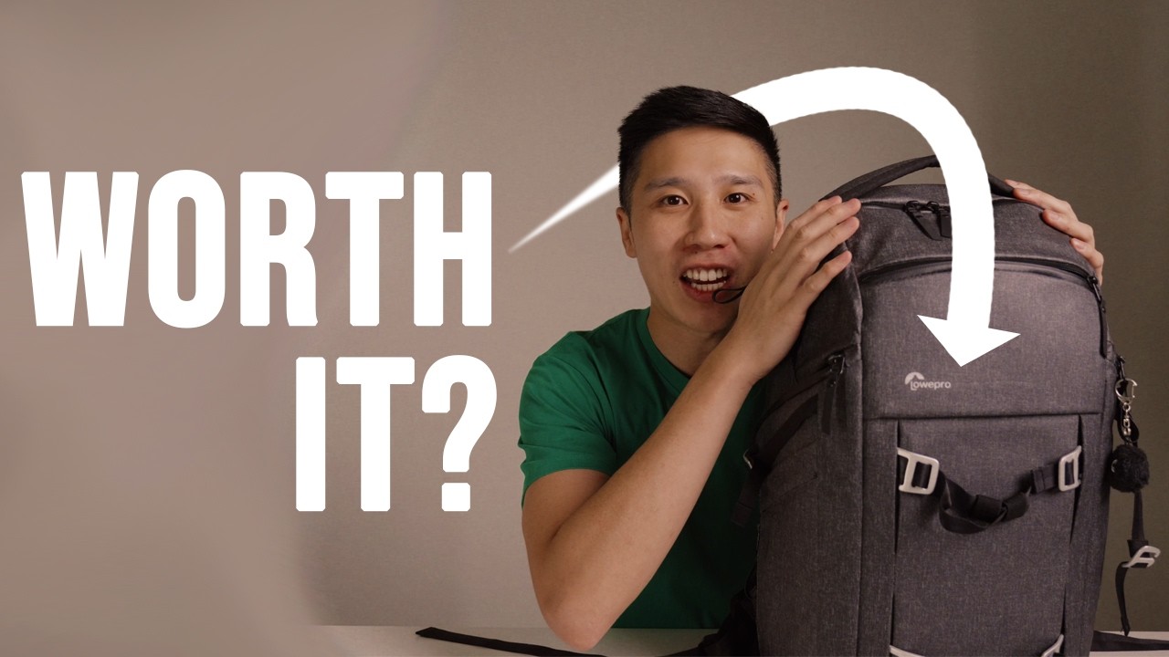 LowePro FreeLine BP 350AW Camera Backpack Review (Honest!) - YouTube