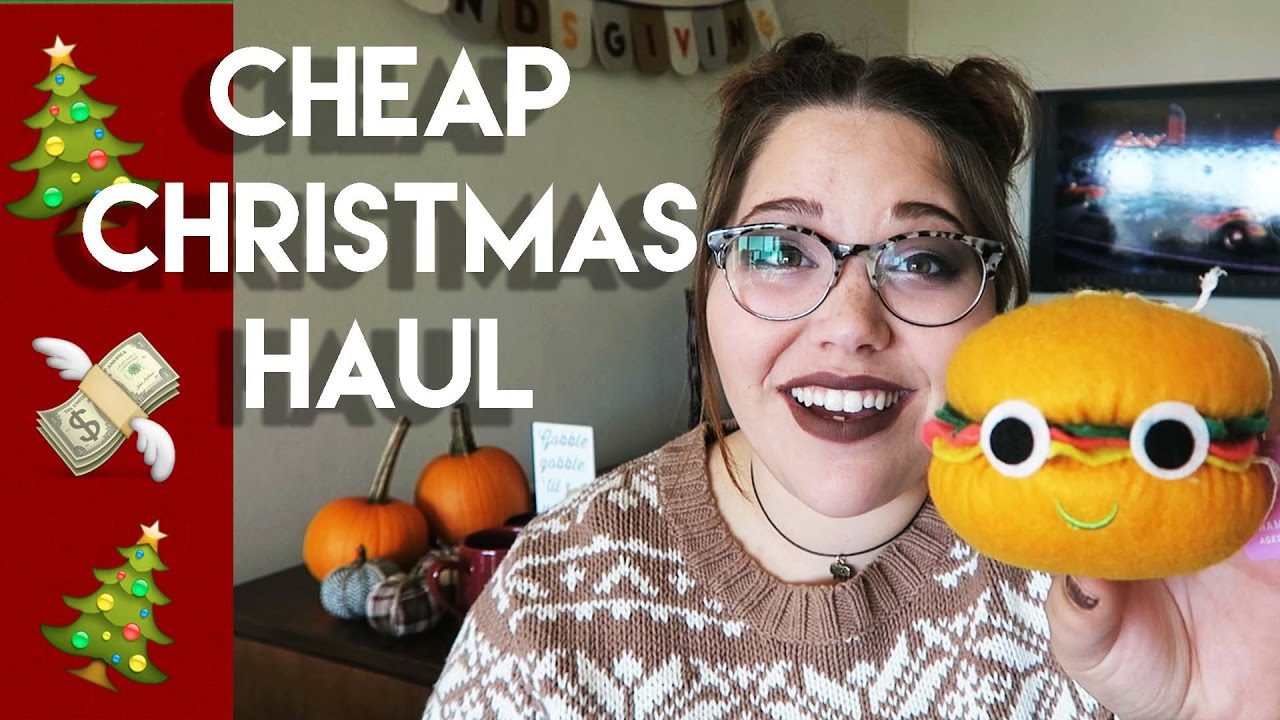 Cheap Christmas Haul - YouTube