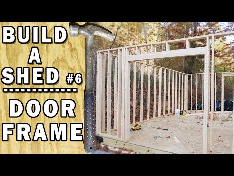 Framing a Shed Door