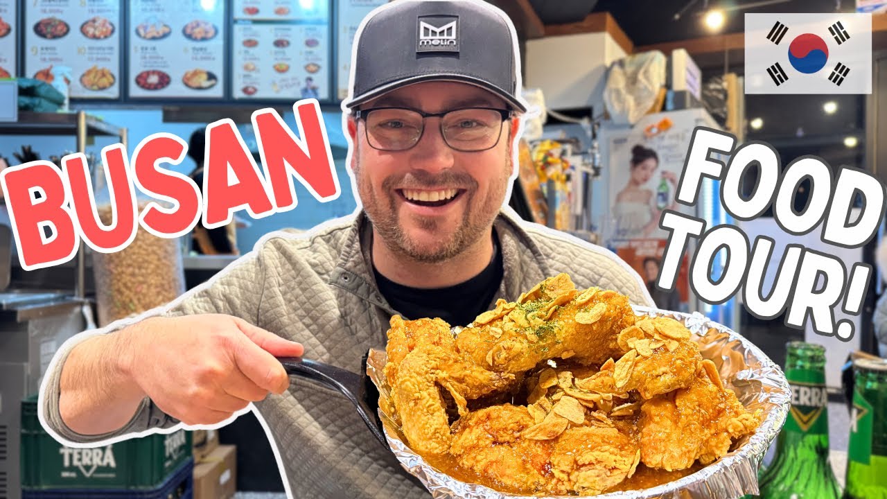 Busan Food Tour!! South Korea is DELICIOUS🇰🇷