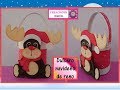 ♥♥Dulcero de reno♥Tutorial navideño 1♥Creaciones mágicas♥