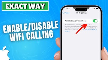 iPhone 13/13 Pro: How to Enable/Disable WiFi Calling
