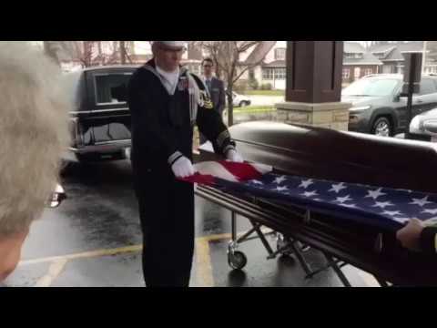 21 Gun Salute at My Dads Funeral - My Hero - YouTube