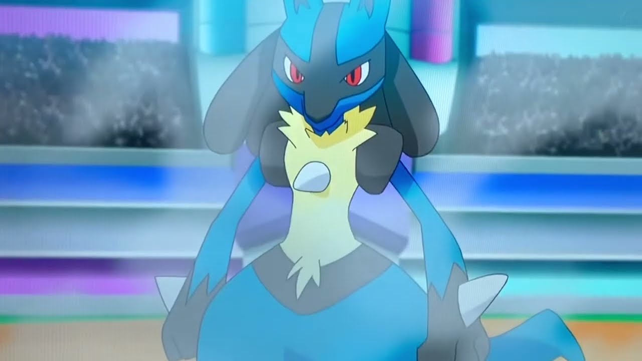 ポケットモンスター 第１２４話 サトシ ルカリオ Vs シロナ トゲキッス ２ Youtube