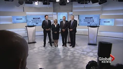 Leaders square off on economy, national unity in first debate