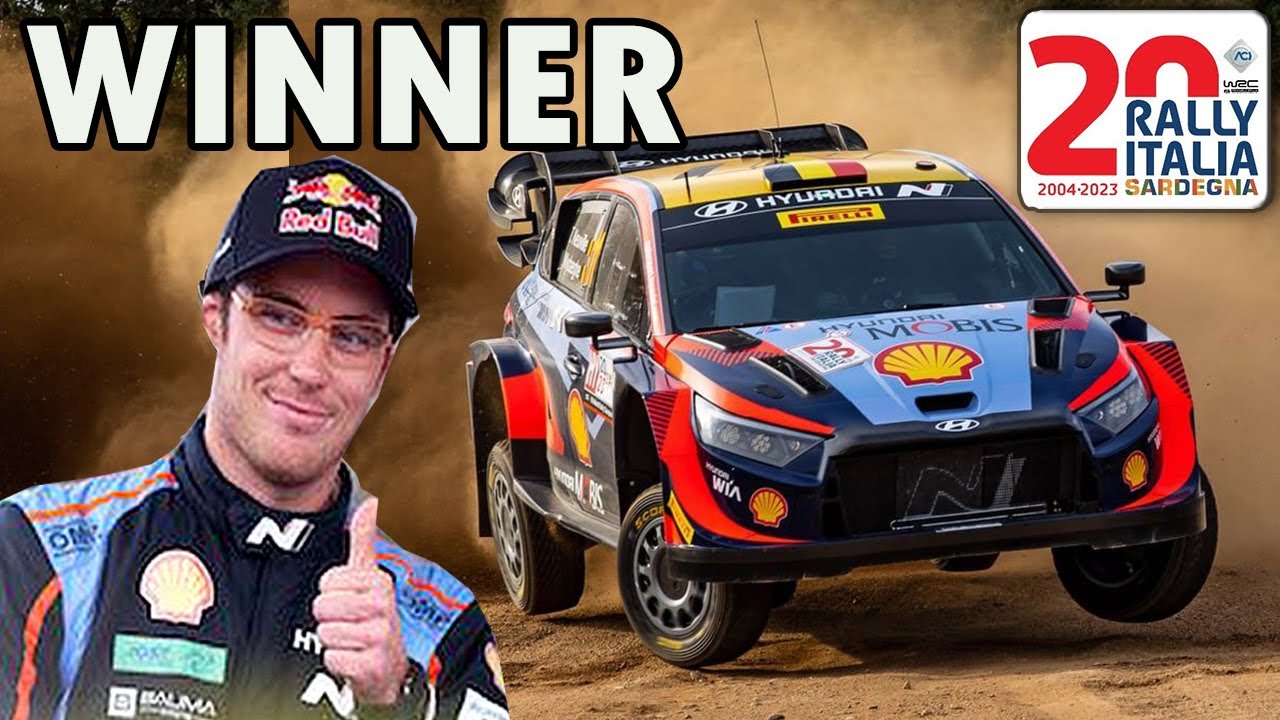 Rally Italia Sardegna 2023 Winner Thierry Neuville YouTube Rally Italia Sardegna 2023 Winner Thierry Neuville YouTube