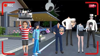 Yuta Mio Panic, CCTV Records Many UNLIKED COCONUT GHOSTS in Front of the House 😱 ~ Sakura School ...