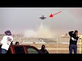 Crazy Pull-Up Maneuver By F-18 Hornet " Blue Angels No.5 "