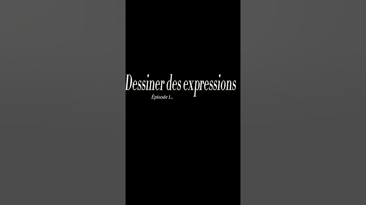 Dessiner des expressions-Épisode 1  #dessin  #expressions  #ALJV