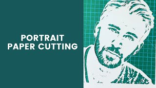 HOW TO DO PORTRAIT PAPER CUT || PAPER CUTTING TUTORIAL screenshot 1