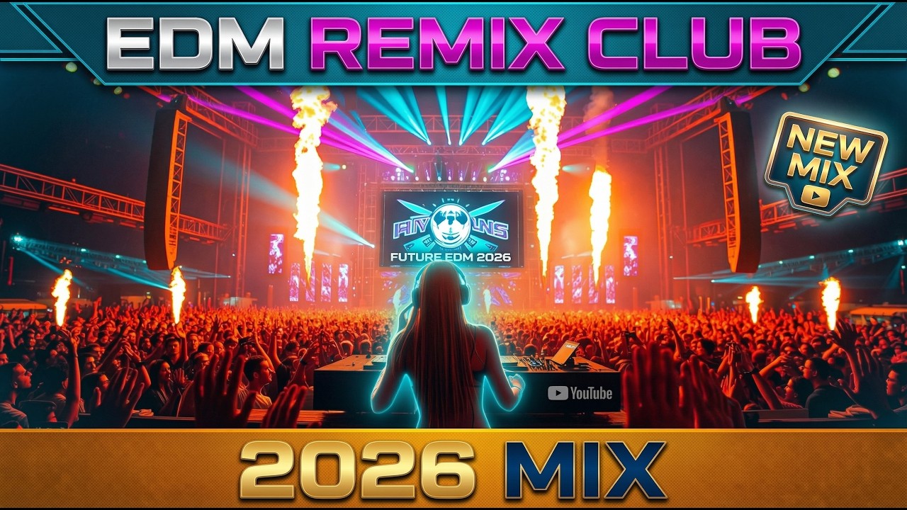 🎵 Top DJ Remix EDM 2026 – Party Club Mix | Car Bass Boosted 🔥 - YouTube