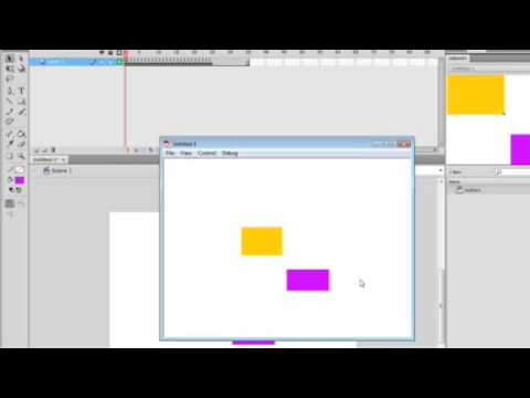Flash CS4 Tutorial- Hit Flash Button