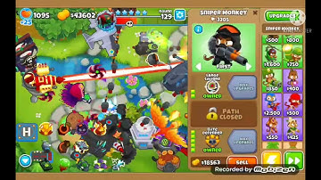 I beat Elite Bloonarius... (never did this before) (still no vengeful) (almost died at one point)