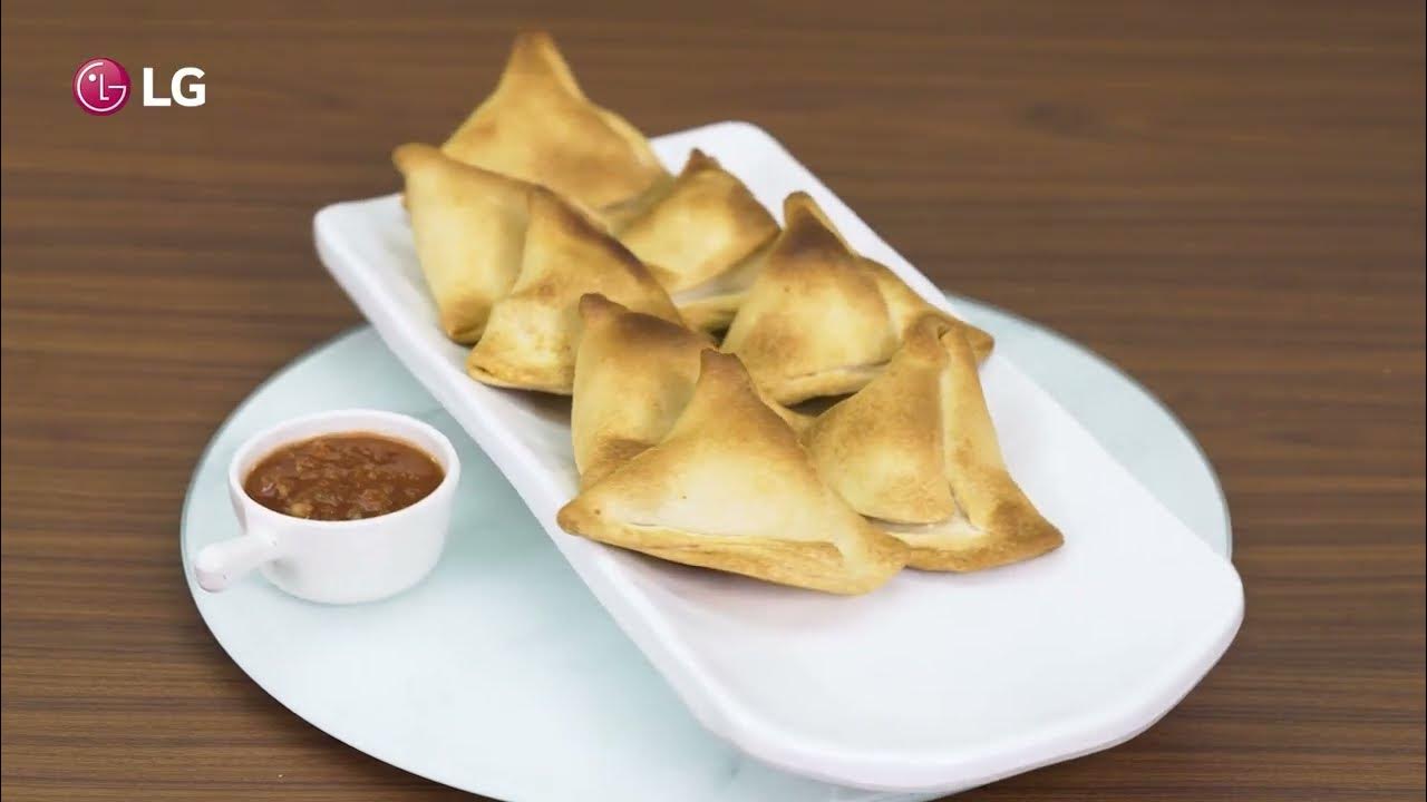 (Tamil Version) LG Microwave Oven Crunchy Samosas LG India YouTube