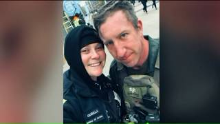 Chicago cop running race in full SWAT gear saves a life, then proposes to girlfriend
