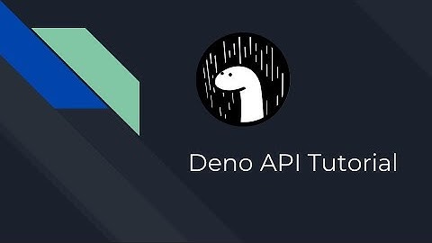 Deno API Tutorial (Attain Framework)