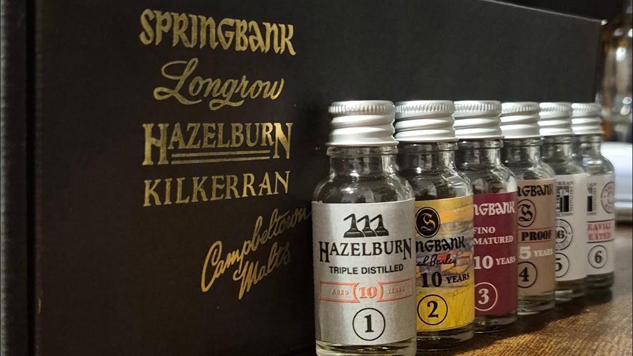 Springbank/Hazelburn/Kilkerran 2025 Tasting - Whisky Wednesday