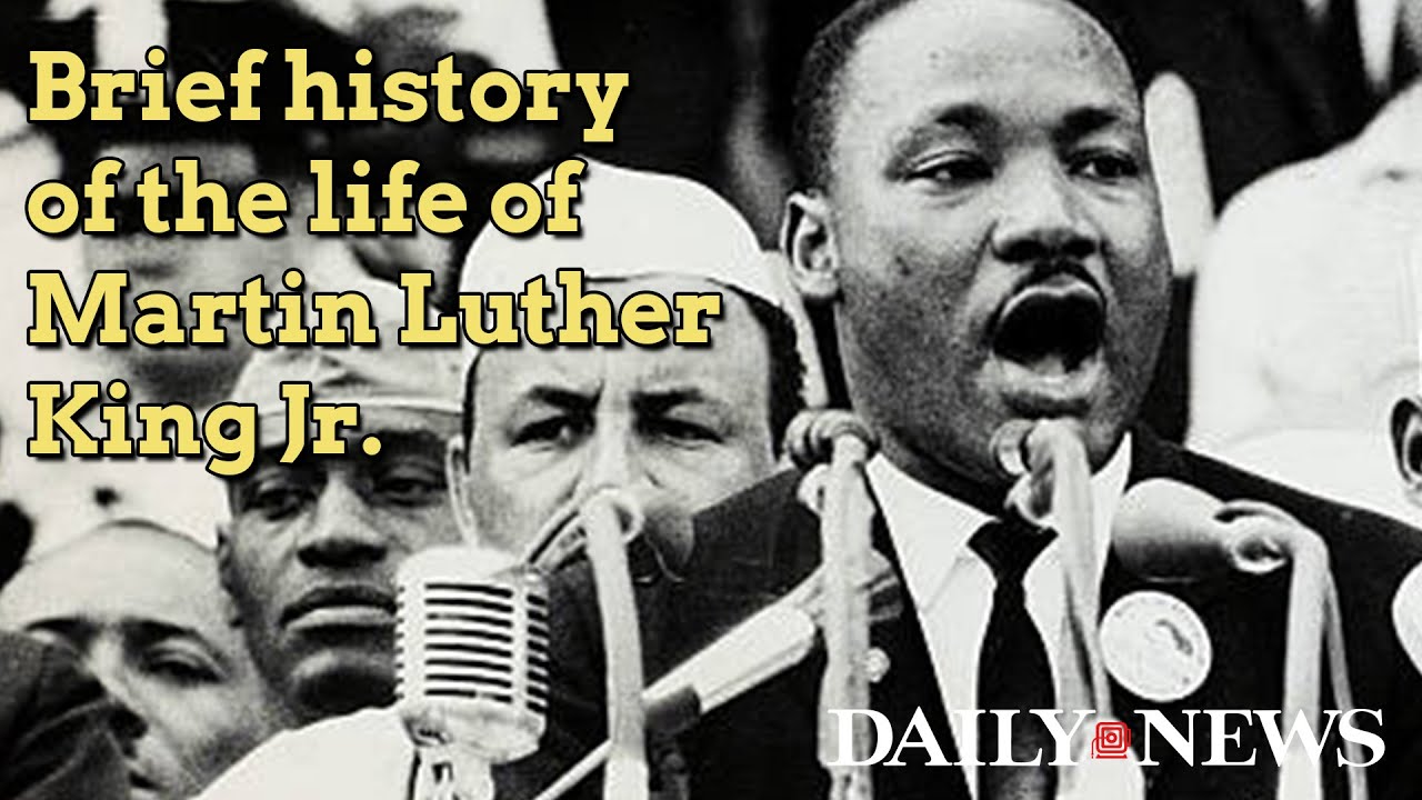 Brief Timeline Of The Life Of Dr Martin Luther King Jr Youtube