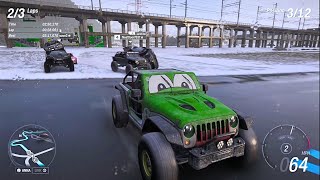 Jeep Trailcat Vs Off-Road Cars | Snow Racing | Forza Horizon 6  screenshot 5