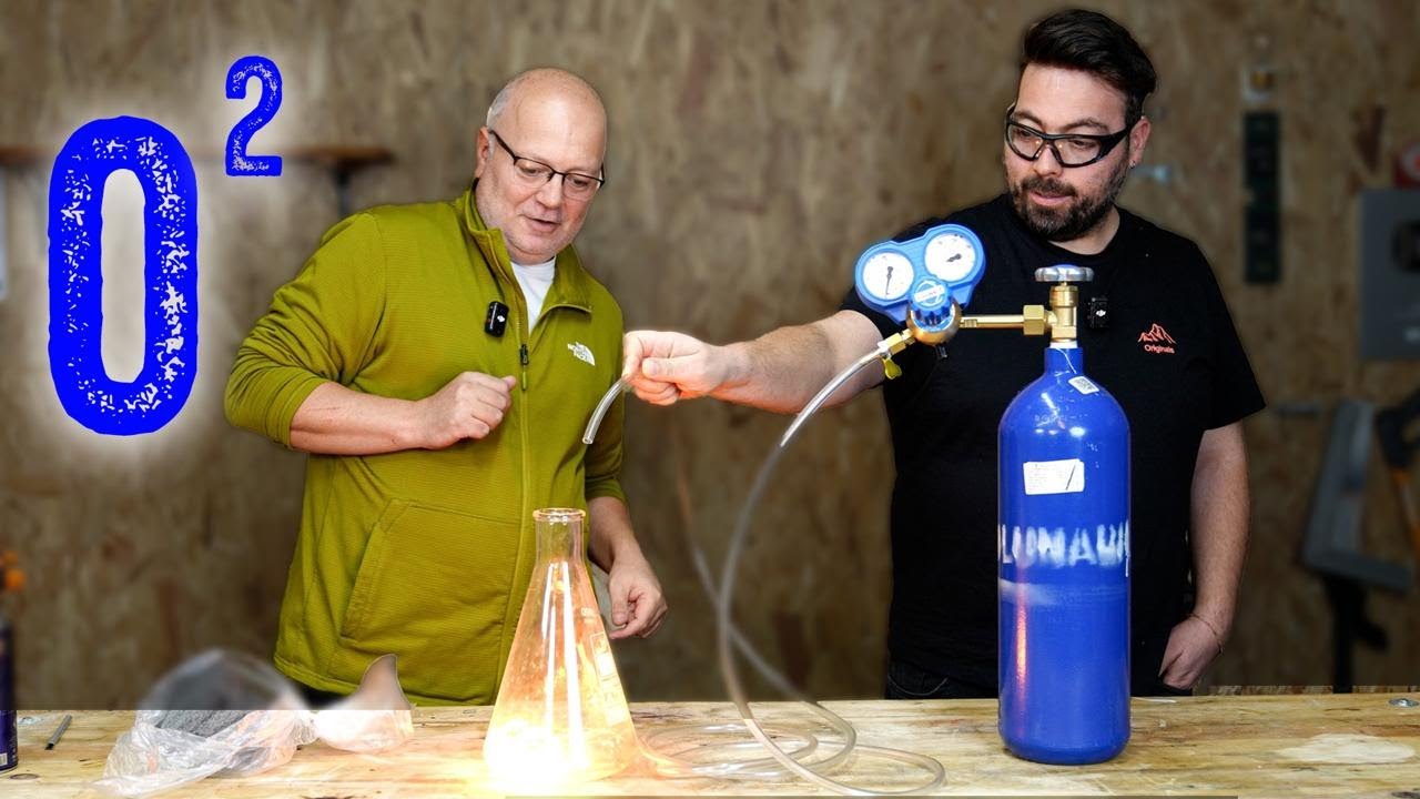 OKSİJENLE YAPILMAMASI GEREKEN HER ŞEYİ YAPTIK - SAF OKSİJEN DENEYLERİ