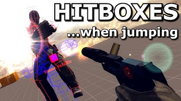 CS GO Hitboxes while jumping