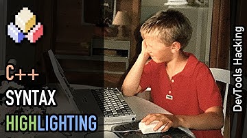 DevTools hacking: C++ syntax highlighting