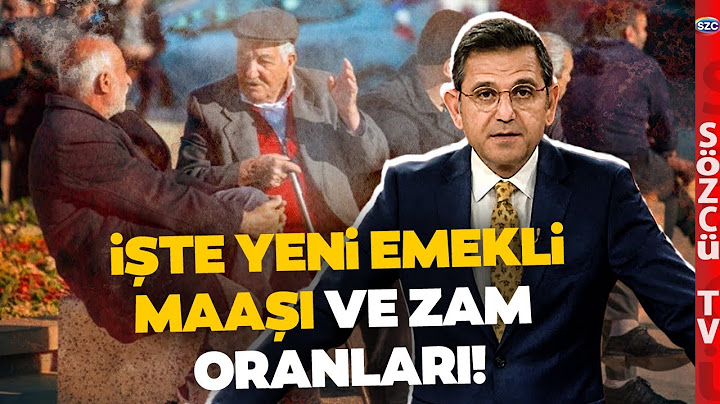 İşte Yeni Emekli Maaşı ve Zam Oranları! Fatih Portakal Ankara Kulislerinden Anlattı