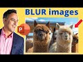 How to Easily Blur Images in PowerPoint
