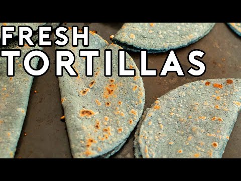 Fresh Masa Tortillas in Jala  Prubalo with Rick Martinez