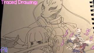 SpeedDraw- Brave Frontier (Japan) Deemo & the Litt