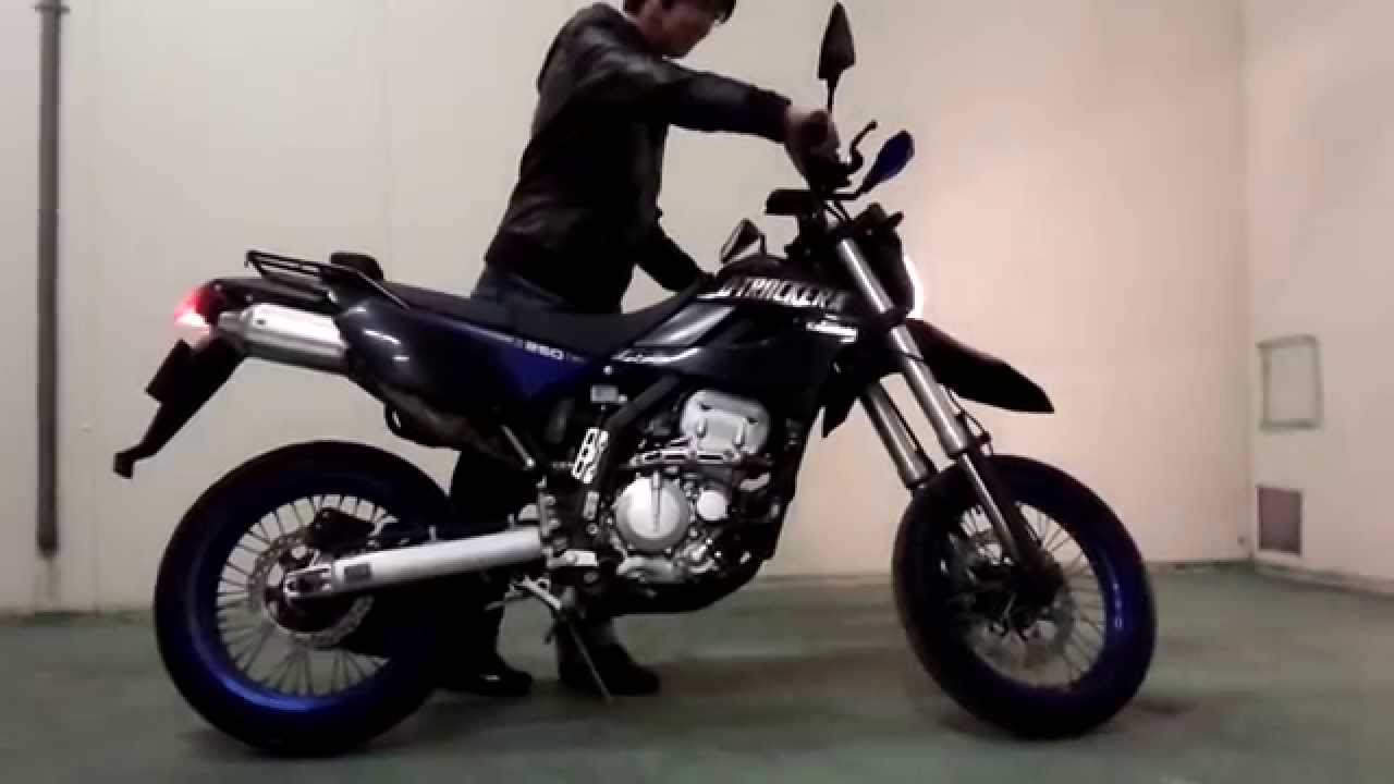 KAWASAKI D-TRACKER X ノーマルマフラー - YouTube