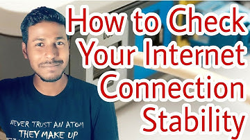 How to check your internet connection stability using command prompt