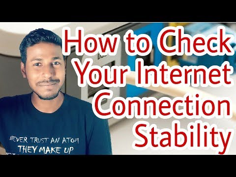 How to check your internet connection stability using command prompt