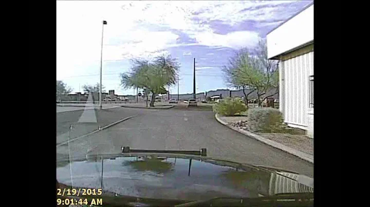 RAW VIDEO: Marana Police Dash Cam Officer Rapiejko
