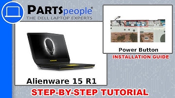 Dell Alienware 15 R1 (P42F001) Power Button How-To Video Tutorial