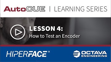Lesson #4 How to Test SICK Hiperface Encoders