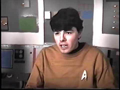 Seth macfarlane as teenager in star trek fan film with his friends