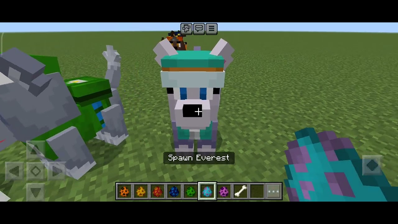 PAW PATROL NEW MOBS Addon IN MINECRAFT PE