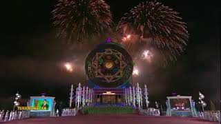 KCTV FAKE: Turkmenistan Anthem with Fireworks in Ashgabat and Pyongyang (2023.12.31-2024.1.1.)