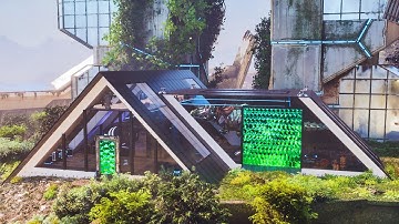 I Built an All-in-One A-Frame Tek Base in ARK: Survival Ascended!