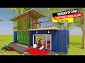 Modern shipping container house plans  liftbox 480 by sheltermode