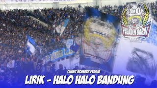 Lagu Bomber Persib Halo Halo bandung (lirik)