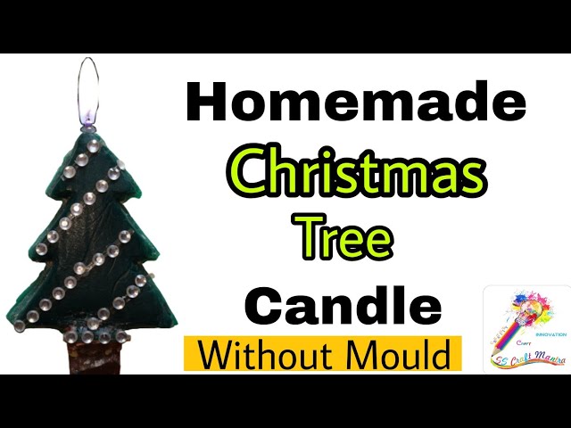 Christmas Tree Aromatherapy Candle Silicone Mold Christmas Diy