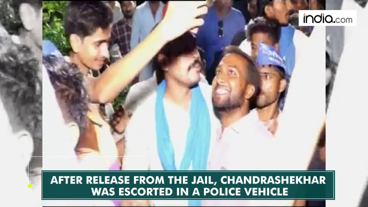 bhim-army-chief-chandrashekhar-azad-ravan-freed-youtube