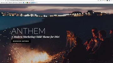 ANTHEM - Ken Burns Header - Divi Child Theme
